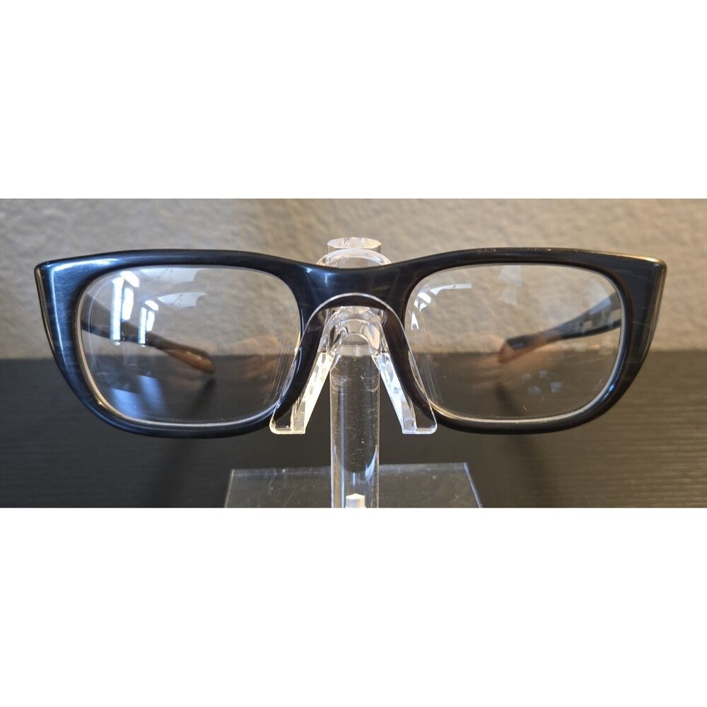 Vtg Universal Optical Tortoise Shell Eyeglasses Frame 46-18-145 Horn Rim Glasses